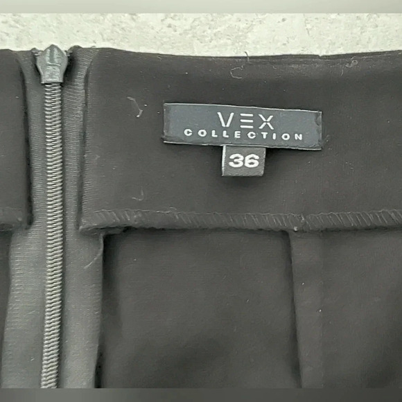 VEX Collection/ Quilted black pencil skirt/ Size EU 36(about size US L) - Picture 8 of 14